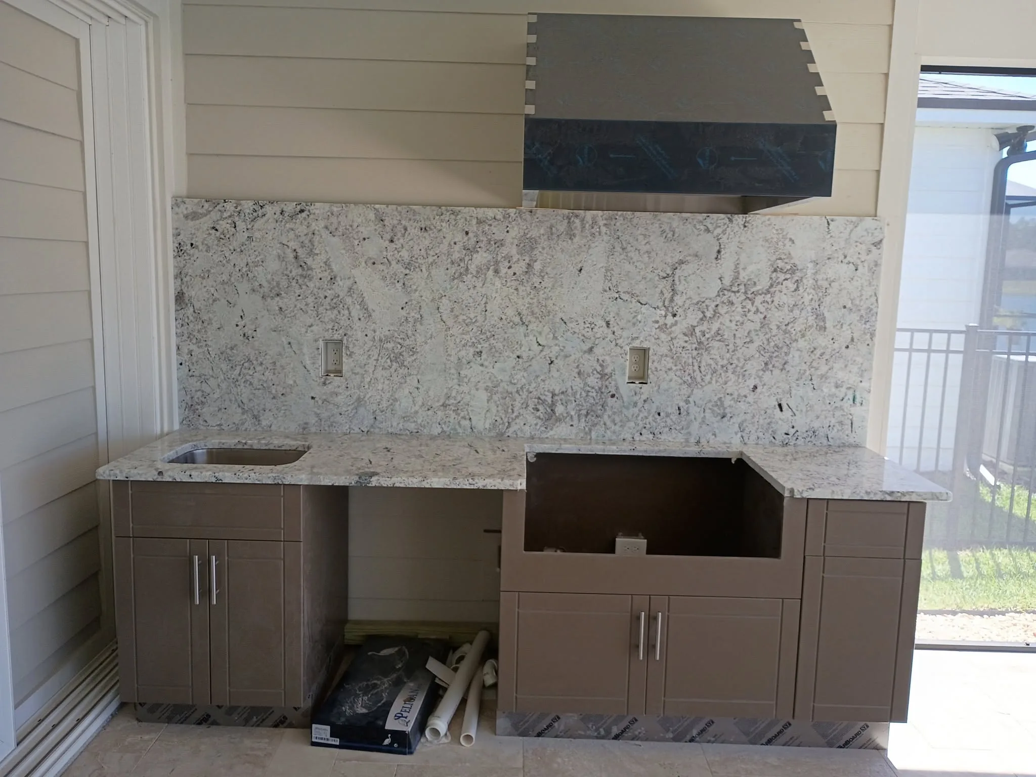 Custom stone project