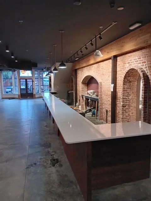Restaurant bar top