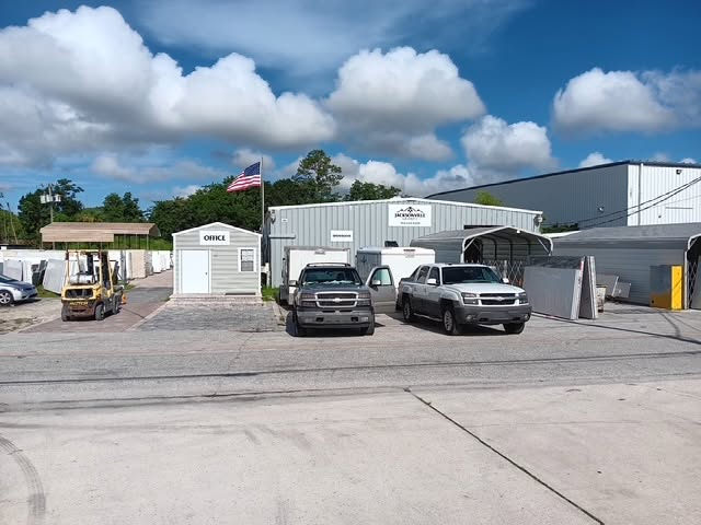 Jacksonville Granite fabrication shop and yard